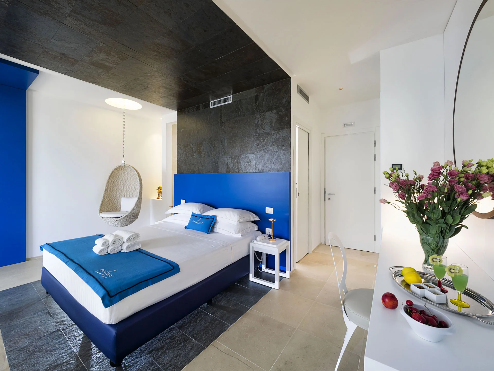The Blue Pool Suite with private whirlpool